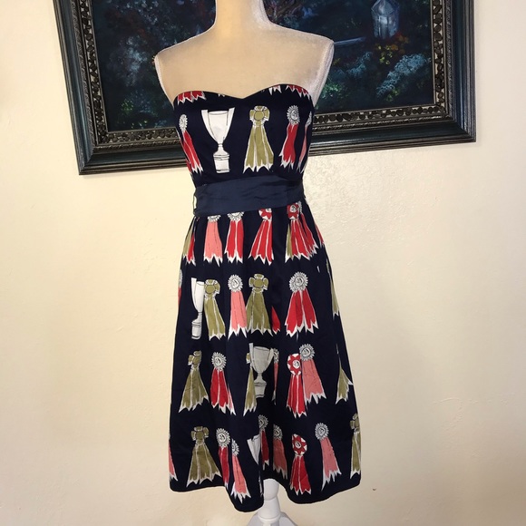 Anthropologie Dresses & Skirts - We Love Vera Anthropologie Horse Ribbon Dress sz 2